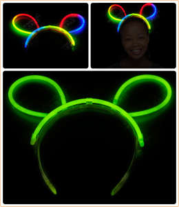 Party Glow in Dark Glow Hairpin