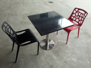 Italian Latest Design Marble Restaurant Table Chairs