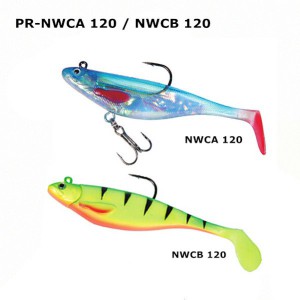 Pr-Nwca/Nwcb 120 Artificial Plastic Bait with Hook Soft Live Fishing Lure