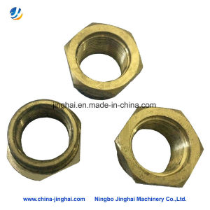 OEM Machining Copper DIN934 Hex Nuts Brass Fasteners